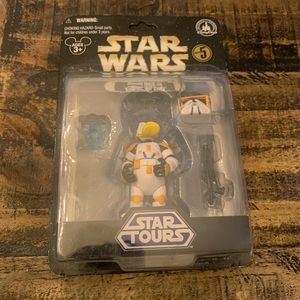 Disney Parks Exclusive Star Wars Star Tours Donald Duck as Commander Cody Figure
